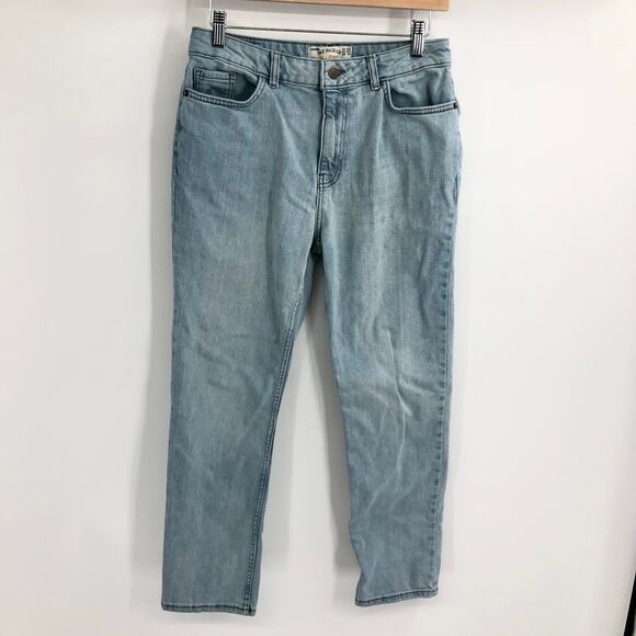 Fat Face UK Eco Denim Chesam Girlfriend Jeans Light Wash Pants US Size 6R - Picture 3 of 13